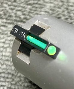 TRUGLO TFO Tritium & Fiber-Optic Handgun Sight | Durable Compact High-Visible Front & Rear Night Sight Set, Compatible with 1911 Handguns Green Front / Green Rear 1911 .260/.450 22 61StNZrSUcL