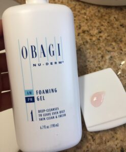 Obagi Nu-Derm Foaming Gel for Face – Hydrating Cleanser With Aloe Vera – Foaming Facial Cleanser – Lightweight Face Cleanser – Skincare Product for Smooth Skin - Deep-Cleansing Formula - 6.7fl oz 6.76 Fl Oz (Pack of 1) 19 61Suw1iPaLL