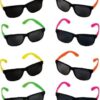 Rhode Island Novelty Assorted Neon Sunglasses, Pack of 12 6 61SvITBgKL