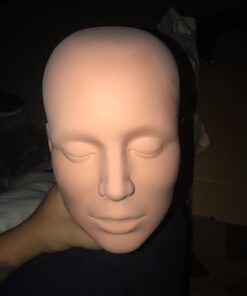 Mehron Makeup Practice Head |Makeup Practice Face| Mannequin Head for Makeup Practice, Special FX, & Face Painting for Students 49 61Sw8PEyccL
