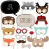 Woodland Creatures - Photo Booth Props Kit - 20 Count 55 61SwcjGfllL