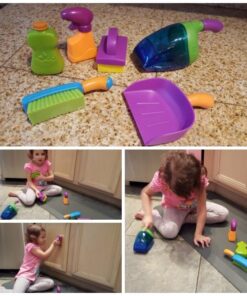 Learning Resources New Sprouts Clean It! Toddler Playset, Pretend and Learn, 6 Pieces, Ages 2 + 9 61SwpKutqjL