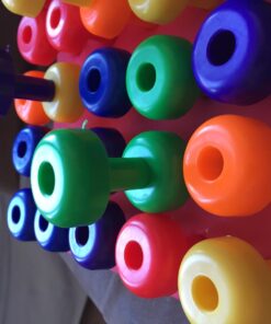 Skoolzy Montessori Sensory Pegboard 33 Piece Set - Develop Sensory Play Occupational Therapy STEM Learning Educational Toys for Kids 2+ - Includes Foam Board, Lacing String, Dice, Storage Bag, eBook Peg Set with Foam Board 36 61SxAKMb38L