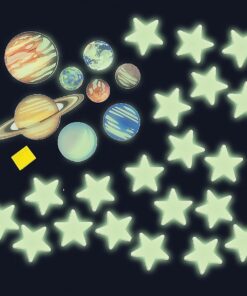 4M Glow Planets & Nova Stars - Astronomy Space Stem Toys Gift Room Décor, For Boys & Girls Ages 3+ 18 61Szh9jTaL