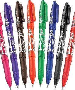 Pilot, FriXion Ball Erasable & Refillable Gel Ink Pens, Fine Point 0.7 mm, Pack of 8, Assorted Colors 8 Count (Pack of 1) 22 61T S64VaCS