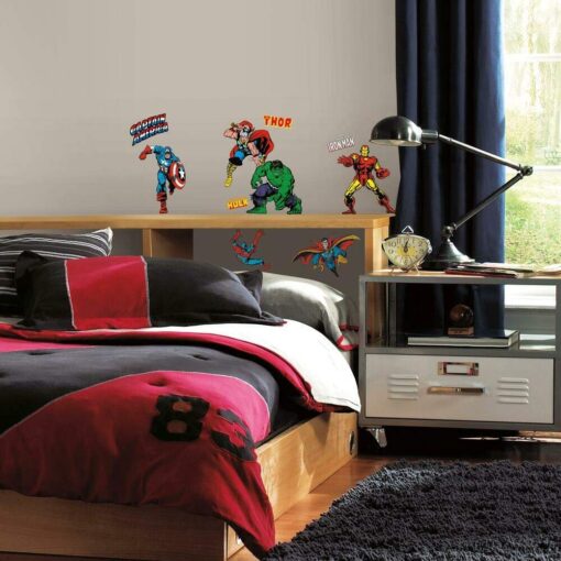 RoomMates Marvel Classics Peel And Stick Wall Decals - RMK2328SCS 10 inch x 18 inch