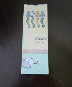 FIOVER 4PCS Cute Cat Press 0.5 mm Student Office Gel Pen Quick-Drying Neutral Retractable Ink Black Rollerball Pens for School Office Supplies Kawaii Accessories for Cat Lovers Cat pen 28 61T0tumZa8L