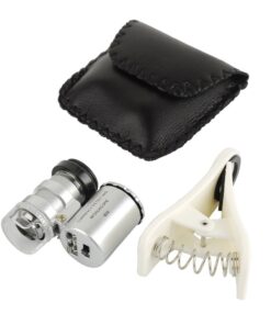 Beileshi 60x Zoom Microscope Magnifier LED + Uv Light Clip-on Micro Lens for Universal Mobile Phones Universal Clamp for iPhone 7s Plus/7s/7/7plus/ 6 6s 6Plus/ 5 Samsun/HTC 31 61T0wVVfRnL