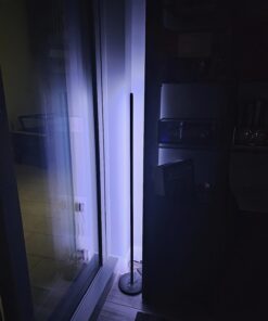 Govee RGBIC Floor Lamp, LED Corner Lamp Works with Alexa, Smart Modern Floor Lamp with Music Sync and 16 Million DIY Colors, Color Changing Standing Lamp for Christmas Bedroom Living Room Black 27 61T1Eg0G uL