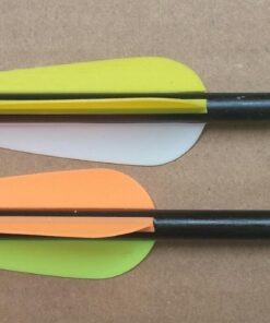 GPP 28-inches Fiberglass Archery Target Arrows - Practice Arrow or Youth Arrow for Recurve Bow 12 Black Arrows 17 61T1OqJP6gL