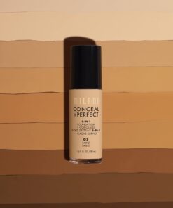 Milani Conceal + Perfect 2-in-1 Foundation + Concealer - Natural (1 Fl. Oz.) Cruelty-Free Liquid Foundation - Cover Under-Eye Circles, Blemishes & Skin Discoloration for a Flawless Complexion 02-Natural 29 61T1f38YwkL