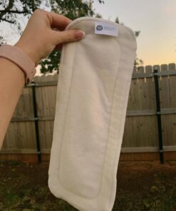 Naturally Natures Cloth Diaper Inserts 5 Layer. Bamboo Reusable Liners (Pack of 12) 28 61T2bouGNAL