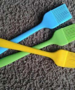 SILCONY 8.4" Silicone Basting Pastry Brush - Perfect for Oil Butter Spread, Marinades, Baste, BBQ, Grill, Cooking - BPA Free, Food Grade Material, Dishwasher Safe (3, 8.4 Inches) 3 25 61T2tlw7D0L