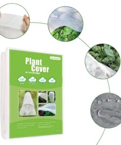 Plant Covers Freeze Protection 0.9oz 8Ft x 24Ft Rectangle Plant Cover for Cold Protection,Season Extension 26 61T4ERdRSSL