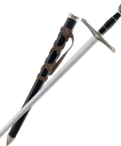 Tomahawk Sword Black Prince or Middle Ages Broadsword Options | 17" Stainless Steel Blade | Historical Collection Items for Display | Faithful Recreations of Legendary Weapons | Scabboard or Sheath Black Prince Sword 14 61T4KzbZWLL