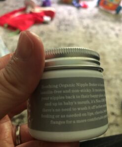 Organic Nipple Butter™ Breastfeeding Cream by Earth Mama | Lanolin-free, Postpartum Essentials Safe for Nursing, Non-GMO Project Verified, 2-Fluid Ounce 2 Fl Oz (Pack of 1) 70 61T4iJpd2HL