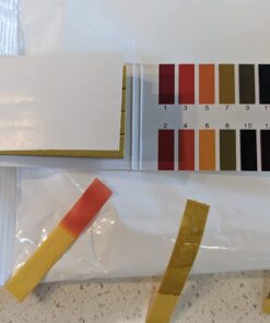 Litmus Test Paper pH Test Strips, Universal Application (pH 1-14), 300 Testing Strips | for Saliva, Soap, Urine, Food, Liquids, Water with Soil Testing, and Lab Monitoring 300 pH Strips 19 61T6gMeRQ8L