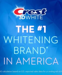 Crest 3D White Toothpaste Radiant Mint, 3.8 Oz (Pack of 3) 3.8 Ounce (Pack of 3) 26 61T6oozo0lL