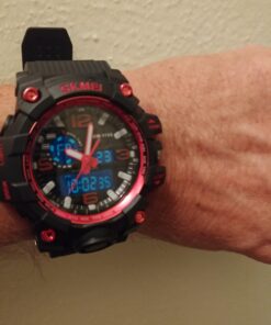 Gosasa Big Dial Digital Watch S Shock Men Military Army Watch Water Resistant LED Sports Watches Green 32 61T7d1CZpTL