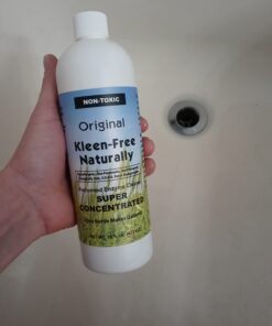 Kleen-Free Naturally Preformed Enzyme Cleaner, Enzyme Solution, Multi-Purpose Cleaner, Laundry Additive and More - Concentrate - Original Scent - 16oz 7 61T9E3uyplL