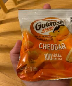 Pepperidge Farm Goldfish Cheddar Crackers, 1.5 oz. Snack Packs, 30-count Multi-pack Box Cheddar 30ct 33 61T9XFT1lCL
