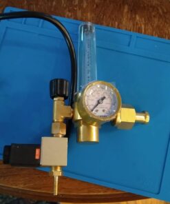 VIVOSUN Hydroponics CO2 Regulator Emitter System with Solenoid Valve Flowmeter for Grow Room Grow Tent Garden House Aquarium 35 61TACHfSPvL