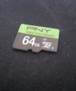 PNY U3 Turbo Performance 64GB High Speed MicroSDXC Class 10 UHS-I, up to 90MB/sec Flash Card (P-SDUX64U390G-GE) 64 GB 26 61TAR jpyL