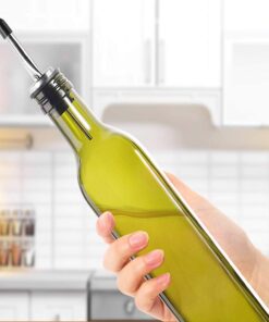 Axe Sickle 2 Pcs Oil Spout Liquor Pourers Bottle Spout Speed Pourer Olive Oil and Vinegar Stopper Spout for About 3/4" Bottle Mouth, with Dust Caps 17 61TARjtajeL