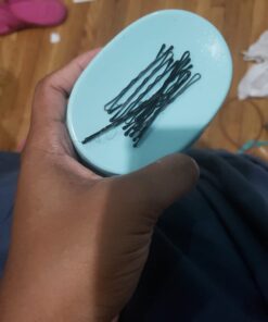 HairpinPal Magnetic Bobby Pin Holder - Easy Hair Clip and Pin Collector - Manage Hair Clips - Keeps Rooms Tidy - Sea Foam Teal - Made in the USA 31 61TBceZqknL