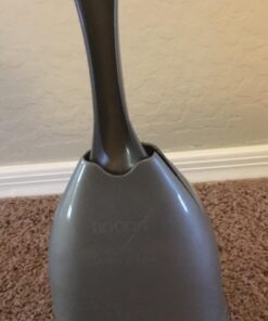 Petmate Scoop N' Hide Cat Litter Scoop with Discreet Litter Scoop Holder, Brushed Nickel 51 61TBtcPfDiL