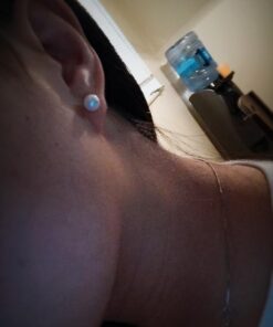 PAVOI Handpicked AAA+ 14K Gold Round White Freshwater Cultured Pearl Earrings | Pearl Earrings for Women Sterling Silver 6MM White Gold 27 61TCGFmbHL