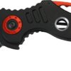 Snake Eye Tactical Pocket Knives Black Blade Tactical Knife black and orange 7 61TEXPBLHL