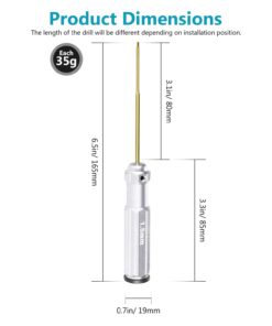 Alternative view of Neewer - Set of 4 Hexagonal Screwdrivers Made of Titanium Nitride with Coloured Handles.Compatible with 1.5, 2, 2.5 and 3mm Screws.