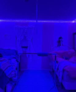 Leeleberd Led Lights for Bedroom 100 ft (2 Rolls of 50ft) Music Sync Color Changing RGB Led Strip Lights with Remote App Control Bluetooth Led Strip, Led Lights for Room Home Kitchen Decor Party 25 61TJvdacF5L