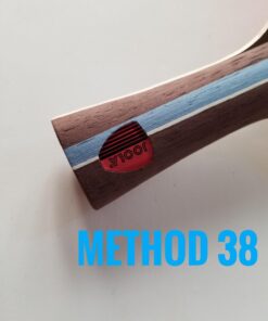 JOOLA Infinity Balance - Advanced Performance Ping Pong Paddle - Competition Ready - Table Tennis Racket for High-Level Training - Designed to Optimize Spin and Control Natural Dark 60 61TLdv10IzL