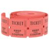 Unique Double Ticket Roll | 2" x 2" | Assorted Colors | 500 Pcs Party Supply, 2", Multicolor 20 61TMIsOGQRL