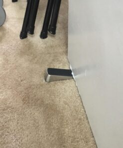 Shepherd Hardware 3314 Designer Satin Nickel Door Wedge with Non-Skid Rubber Base Grip 37 61TN6PCRINL