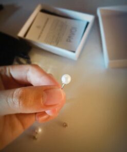 PAVOI Handpicked AAA+ 14K Gold Round White Freshwater Cultured Pearl Earrings | Pearl Earrings for Women Sterling Silver 6MM White Gold 29 61TOJ6tJmOL