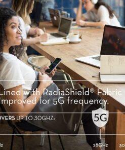 Belly Armor Blanket - Set of 1 EMF Blanket Lined with RadiaShield® Fabric - 30 x 35 Inches, 100% Cotton in Organic Chic - Anti-Radiation Baby Armor for Pregnant Women and New Born Babies 9 61TOdVOC0tS