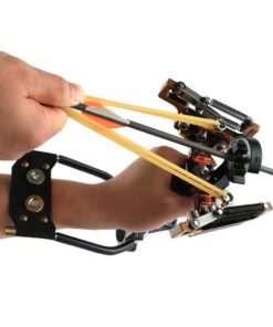 TOPARCHERY Professional Outdoor Powerful Hunting Slingshot Catapult Stainless Steel Shot Catapult Slingshot Sling for Outdoor Hunting Exercise fishing slingshot 13 61TQXjHROcL