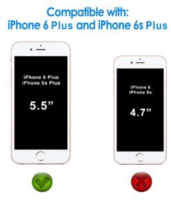 Alternative view of JETech Screen Protector for iPhone 6 Plus and iPhone 6s Plus, 5.5-Inch, Tempered Glass Film, 2-Pack