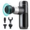 arboleaf Mini Massage Gun Deep Tissue, Muscle Massager for Back Pain Relief, Small Massage Gun Travel Massager Handheld, Quiet Percussion Massager Portable, Whole Body- FSA and HSA Eligible Grey-1 7 61TRJE o9FL