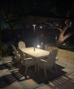 OYOCO Warm White Patio Umbrella Light 3 Brightness Modes Cordless 28 LED Lights at 200 lumens 4 x AA Battery Operated,Umbrella Pole Light for Patio Umbrellas,Camping Tents 41 61TRwqnifvL