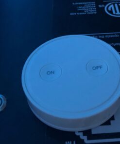 LoraTap Mini Remote Control Outlet Plug Adapter with Remote, 656ft Range Wireless Light Switch for Household Appliances, No Hub Required, 10A/1100W, White, 2 Years Warranty 39 61TSKoXyKRL