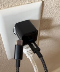 Anker USB C Charger Cable (6ft 100W, 2Pack), USB 2.0 Type C Fast Charging Cable for iPhone 15 / 15Pro / 15Plus / 15ProMax MacBook Pro 2020, iPad Pro 2020, iPad Air 4, Samsung Galaxy S23+/S23 Ultra 6ft Black 32 61TTeLP7eSL