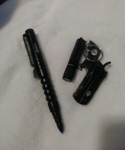 The Atomic Bear Tactical Pen - Pen With Window Breaker - Used in Police and Military Gear - Ballpoint Pens with Free 2nd ink refill 48 61TTzv4zsmL