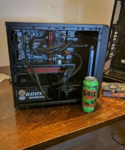 Thermaltake Versa H15 SPCC Micro ATX Mini Tower Computer Chassis CA-1D4-00S1NN-00, Black Computer Case 97 61TUIFmLVRL