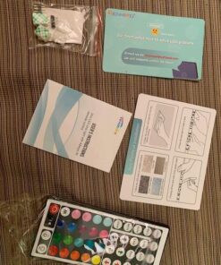 Tenmiro 65.6ft Led Strip Lights, Ultra Long RGB 5050 Color Changing LED Light Strips Kit with 44 Keys Ir Remote Led Lights for Bedroom, Kitchen, Home Decoration 52 61TUIR7TFpL