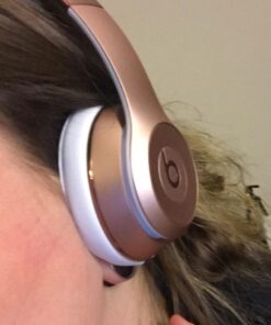 Beats Solo3 Wireless On-Ear Headphones - Apple W1 Headphone Chip, Class 1 Bluetooth, 40 Hours of Listening Time - Rose Gold (Previous Model) 29 61TVZj9HcPL