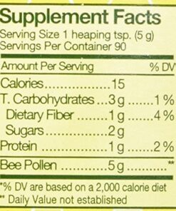 Bee Pollen - Low Moisture Whole Granulars YS Eco Bee Farms 16 oz Granular 1 Pound (Pack of 1) 6 61TXD49rXxL
